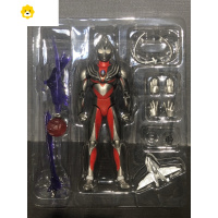 真智力震撼低价 玩具 迪迦 全形态ct可动手办 酒红色 迪迦龙卷风形态动漫