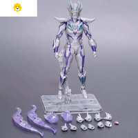 真智力极恶贝利亚艾克斯手办无限赛罗关节可动儿童玩具人偶模型 [SHF赛罗无限形态]+支架动漫