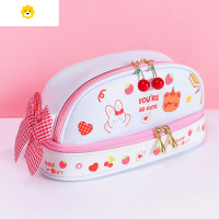 喻娄抖音网红日系笔袋文具盒多功能大容量笔盒男女孩高中生简约小清新可爱笔袋is韩国卡通小学生用学霸铅笔盒