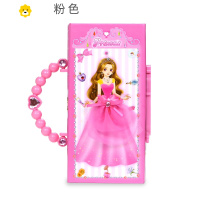 喻娄多功能密码锁文具盒 大容量三层公主笔盒创意可爱卡通小学生纸质铅笔盒多层简约带密码锁男生儿童文具收纳盒