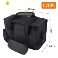 喻娄马克笔袋肩背包马克笔收纳袋手提便携式帆布笔袋120色160色240色可选