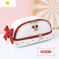 喻娄网红日系大容量PU笔袋可爱创意初高中小学生专用多功能文具铅笔袋