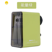 喻娄手摇削笔器美术生素描炭笔铅笔长笔芯卷笔器削笔刀手动美术削笔机长笔芯手摇铅笔刀笔刨 炫彩削笔机 能量绿