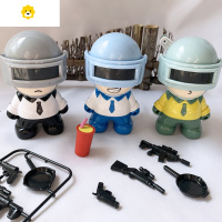 喻娄三级头吃鸡转笔刀削笔器手摇多功能幼儿奖品男孩便携小学生机器人 吃鸡款绿色(特惠款)