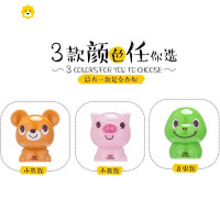 喻娄阿邦可爱动物造型卷笔刀小初高中学生削笔刀卡通刨笔工具 随机色1个