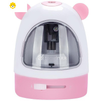 喻娄儿童手摇进笔卷笔刀小学生坦克削笔器学习用品节日礼品削笔机 [电动-可调粗细]女款