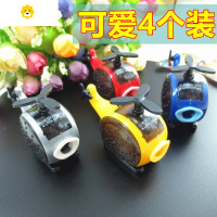 喻娄儿童小学生迷你可爱铅笔刀手动转笔刀小型绞刨笔器 2810款[混色4个]削笔