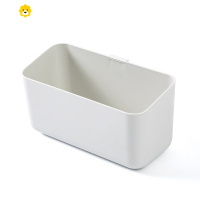 喻娄壁挂笔筒挂墙墙挂式贴墙式悬挂笔筒北欧个性简约挂笔筒收纳盒桌面 长方