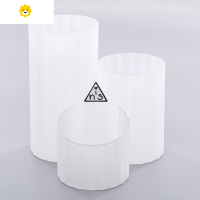 喻娄is风创意办公桌面个性多边形笔筒软装饰品摆件房间床头柜小摆设 北欧白 买1送1/两个装