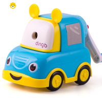 喻娄削笔机手摇削笔器儿童卡通削笔刀卷笔刀铅笔刨小学生创意转笔刀铅笔刀学习用品文具批发 小车子蓝色[收藏+购物车,享优先发