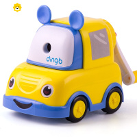 喻娄削笔机手摇削笔器儿童卡通削笔刀卷笔刀铅笔刨小学生创意转笔刀铅笔刀学习用品文具批发 小车子黄色[收藏+购物车,享优先发