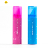 喻娄点点胶点状双面胶口红式透明可换替芯修正带式学生用固体两面胶带手账贴纸工具婚房气球装饰 口红式2个(蓝+粉)