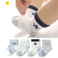 喻娄婴儿袜子夏季天薄款透气春秋新生儿宝宝网眼短袜0-3个月6