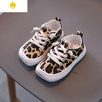 喻娄方头儿童帆布鞋20春秋季女童单鞋宝宝学步布鞋男童板鞋1-3岁6学步鞋