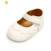 喻娄春夏季0-1岁新生婴儿公主小皮鞋3-6-12个月女宝宝学步鞋透气单鞋