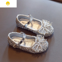 喻娄女童公主鞋软底20春夏季薄款新款宝宝单鞋水晶鞋儿童小皮鞋春秋学步鞋