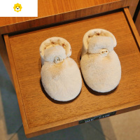 喻娄秋冬季3-8-10个月新生婴幼儿加厚保暖鞋0一1岁宝宝软底学步鞋不掉