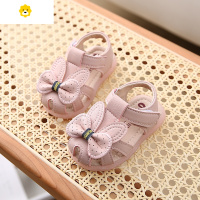 喻娄夏季女宝宝鞋子0-2岁3软底防滑凉鞋1学步鞋婴儿公主小童新款4可爱