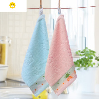 喻娄小毛巾婴儿童四方巾洗脸家用口水巾柔软吸水宝宝擦手巾