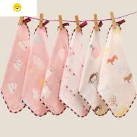 喻娄婴儿纱布毛巾超柔新生儿童洗脸巾宝宝方巾手帕小手绢超软