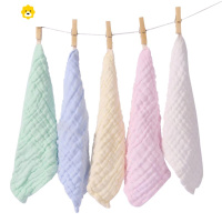 喻娄婴儿纱布毛巾超柔新生儿童洗脸巾宝宝方巾手帕小手绢超软