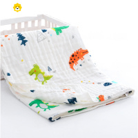 喻娄婴儿浴巾 6层高密度纱布浴巾新生儿洗澡毛巾被夏宝宝薄款盖毯