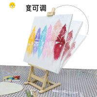 喻娄画架桌面台式4K8k油画板美术生专用素描工具套装全套用品支架式板折叠便携器木制儿童画夹绘画三角架