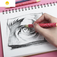 喻娄6支装纸笔素描色粉擦笔 美术专业学生用美术生工具绘画专用纸擦笔硬小高光套装初学者全套画材用品新纸