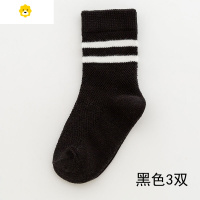 喻娄儿童袜子夏季薄款短袜黑白灰学生袜男童女童中筒袜网眼宝宝袜