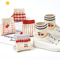 喻娄女童袜子春秋款儿童中筒潮宝宝小中大童女孩童袜秋冬季袜