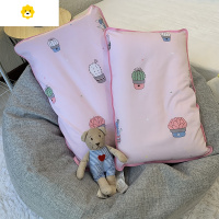 喻娄学生儿童枕头卡通宝宝配枕套枕头套幼儿园小学专用护颈长方形