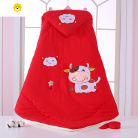 喻娄婴儿抱被新生儿包被秋冬季初生宝宝用品加厚款外出被子产房包裹巾