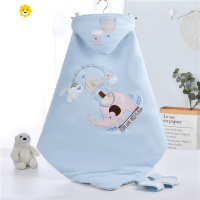 喻娄新生婴儿包被春秋冬季加厚初生宝宝用品抱被毯十一月份包裹巾