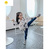 喻娄女童裤子春秋季外穿洋气新款长儿小宝宝韩版牛仔打底裤母女亲子装