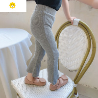 喻娄女童喇叭裤薄款秋装20新款打底裤宝宝夏装阔腿裤儿童裤子潮春秋