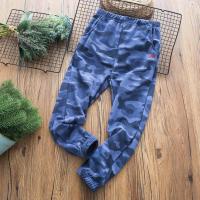 喻娄男童迷彩防蚊裤男孩薄款长裤中大童空调裤夏季新款儿童沙滩裤