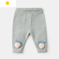 喻娄宝宝可爱打底裤秋装女童内穿裤子1-3岁婴儿洋气长裤男童时尚童装