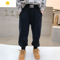 喻娄男童裤子春秋20新款韩版中大儿童装休闲运动棉卫裤男孩秋季长裤