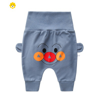 喻娄婴儿裤子小童pp裤春秋宝宝高腰女童哈伦裤婴幼儿春装长裤男儿童