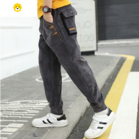 喻娄7男大童9春秋款10休闲长裤牛仔洋气6儿童8条绒裤12小学生男孩15岁