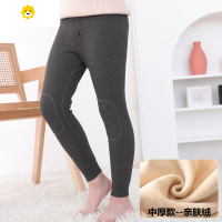 喻娄德绒男童保暖裤加绒加厚打底裤儿童秋裤男孩内穿棉裤秋冬宝宝裤子