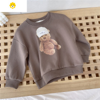 喻娄[品质好货]儿童卡通棉质男童套头圆领卫衣宝宝T恤女童韩版上衣