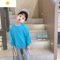 喻娄童装男童卫衣宝宝秋装20新款儿童韩版套头衣服上衣潮