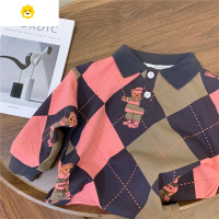 喻娄20秋装新款儿童长袖POLO衫男童韩版卫衣帅气宝宝上衣春秋潮童装