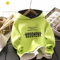 喻娄男童卫衣炸街运动上衣20春秋新款儿童连帽假两件套头衫韩版秋装