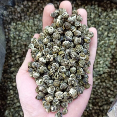 福岗 茉莉花茶 茉莉龙珠浓香型 茉莉香珠 2024新茶茶叶散装500g