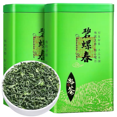 [第二份9.9元]碧螺春春茶新茶浓香型茶叶绿茶散装明前春茶100g福岗