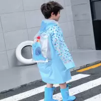 [天夕雨品牌]加厚儿童雨衣学生雨衣男女童防雨披带书位