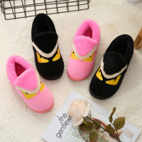 冬季情侣跟棉拖鞋可爱卡通一家三口亲子款保暖居家棉鞋男童女童