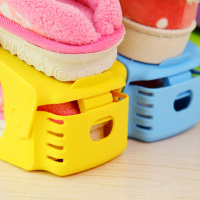 [多款可选]可节一体式鞋架简易塑料鞋架大学宿舍双层鞋托鞋柜